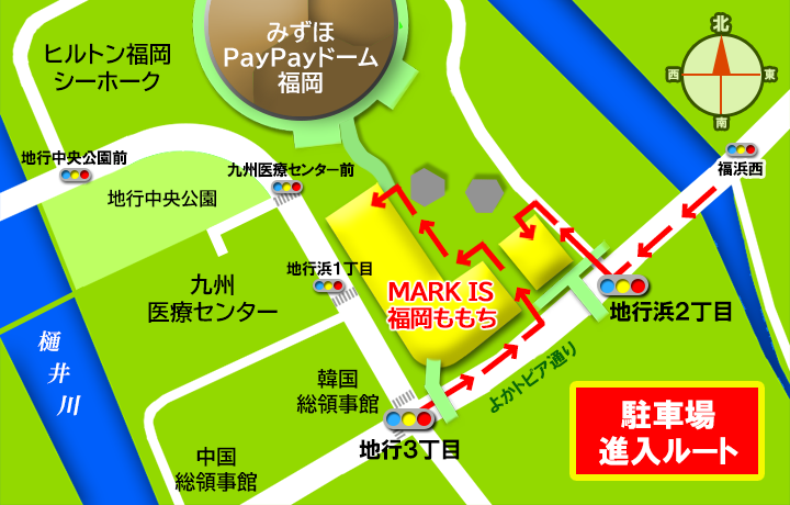 �}�[�N�C�Y���������� ���ԏ�i�����[�g